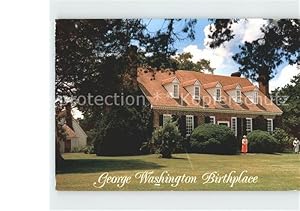 Bild des Verkufers fr Postkarte Carte Postale Washington George Birthplace Potomac River zum Verkauf von Versandhandel Boeger