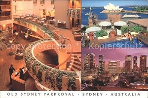 Image du vendeur pour Postkarte Carte Postale Sydney New South Wales Old Sydney Parkroyal Hotel Restaurant Downtown Opera House mis en vente par Versandhandel Boeger