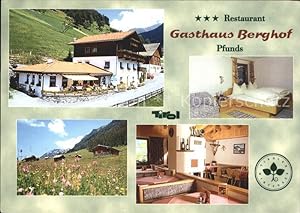 Postkarte Carte Postale Pfunds Restaurant Gasthaus Berghof