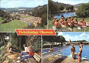 Postkarte Carte Postale Oberweis Eifel Freizeitanlage Schwimmbad Camping