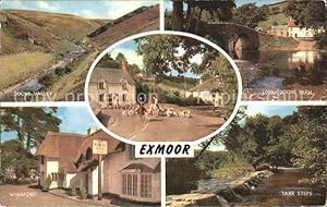 Imagen del vendedor de Postkarte Carte Postale Exmoor Lorna Doone Farm Tarr Steps Winsford Doone Valley a la venta por Versandhandel Boeger