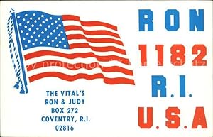 Postkarte Carte Postale Coventry Rhode Island RON 1182 R.I. USA