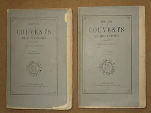 Seller image for Histoire des couvents de Montbrison (2 volumes). for sale by Librairie Diogne SARL