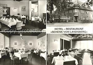 Bild des Verkufers fr Postkarte Carte Postale Teupitz Hotel Restaurant Schenk von Landsberg zum Verkauf von Versandhandel Boeger