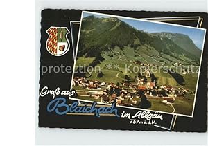 Postkarte Carte Postale Blaibach Fliegeraufnahme