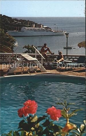 Bild des Verkufers fr Postkarte Carte Postale St Thomas Virgin Islands Bluebeards Castle Hotel zum Verkauf von Versandhandel Boeger