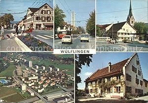 Postkarte Carte Postale Wülflingen Winterthur Fliegeraufnahme Ortsansichten