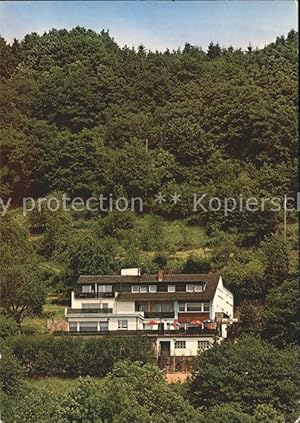 Postkarte Carte Postale Malberg Eifel Hotel Haus Sonnenschein