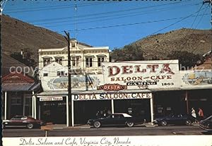 Immagine del venditore per Postkarte Carte Postale Virginia City Nevada Delta Saloon Cafe venduto da Versandhandel Boeger