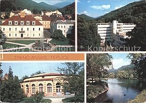 Postkarte Carte Postale Trencianske Teplice