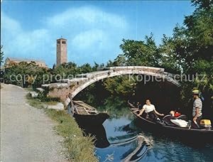 Bild des Verkufers fr Postkarte Carte Postale Torcello Ponte del Diavolo Teufelsbrcke zum Verkauf von Versandhandel Boeger