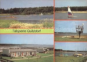 Bild des Verkufers fr Postkarte Carte Postale Kollm Talsperre Bungalowsiedlung Windsurfing Badestrand Segelboothafen zum Verkauf von Versandhandel Boeger