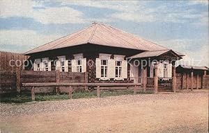 Postkarte Carte Postale Shushenskoe Haus Museum von Lenin