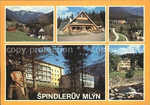 Postkarte Carte Postale Spindleruv Mlyn Spindlermühle Restaurace Myslivna Interhotel Montana Hote...
