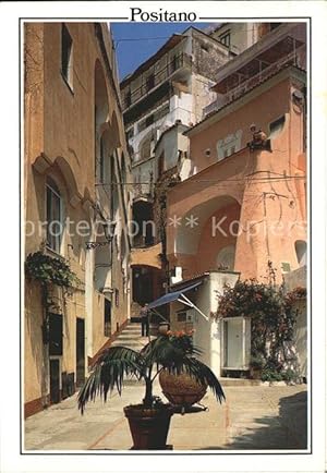 Bild des Verkufers fr Postkarte Carte Postale Positano Salerno Costiera Amalfitana Via Mulini zum Verkauf von Versandhandel Boeger