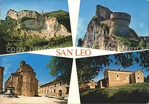 Bild des Verkufers fr Postkarte Carte Postale San Leo Festung zum Verkauf von Versandhandel Boeger