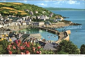 Postkarte Carte Postale Mousehole Harbour Coast Hafen Küste