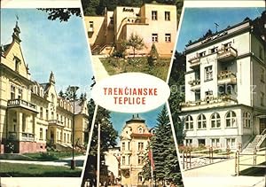 Postkarte Carte Postale Trencianske Teplice Dom Lipa Banik Arco a Vlara