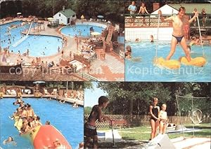 Bild des Verkufers fr Postkarte Carte Postale Rhauderfehn Spiel und Spass Freibad am Langholter Meer zum Verkauf von Versandhandel Boeger