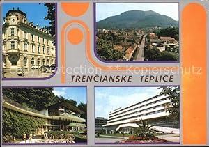Postkarte Carte Postale Trencianske Teplice Teilansichten Kurort