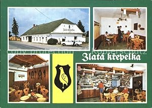 Postkarte Carte Postale Skrben Zlata Krepelka moderne vybavene pohostinstvi Jednoty Olomouc