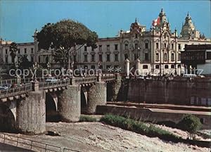 Postkarte Carte Postale Lima Peru Stone Bridge