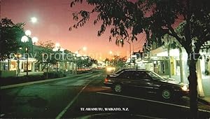 Bild des Verkufers fr Postkarte Carte Postale Waikato Te Awamutu at night zum Verkauf von Versandhandel Boeger