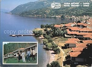 Postkarte Carte Postale Ohrid Hotel Desaret