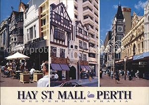Bild des Verkufers fr Postkarte Carte Postale Perth Western Australia Hay St Mall zum Verkauf von Versandhandel Boeger