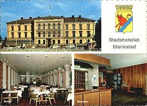 Postkarte Carte Postale Mariestad Stadthotel