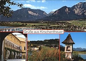Postkarte Carte Postale Ferlach Kärnten Ferlacher Stausee Alpenpanorama Innenhof Hollenburg Bilds...