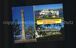 Seller image for Postkarte Carte Postale Brisbane Queensland Newstead Park Australian American Memorial John Oxley Landing Newstead House for sale by Versandhandel Boeger