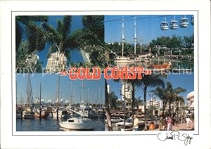 Imagen del vendedor de Postkarte Carte Postale Gold Coast Australia Paradise Center Sea World Southport Marina Orchid Street a la venta por Versandhandel Boeger