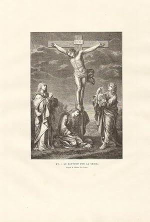Seller image for Le Sauveur sur la Croix / Der Erlser am Kreuz. for sale by Antiquariat A. Suelzen