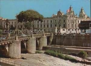 Postkarte Carte Postale Lima Peru Stonebridge over Rimac River