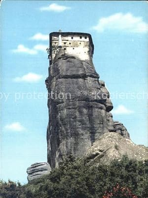 Postkarte Carte Postale Meteora Roussanou Kloster