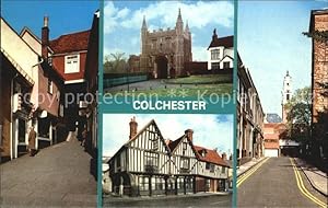 Postkarte Carte Postale Colchester St.-Johns-Abbey-Gate Scheregate Trinity-Street Siege-House