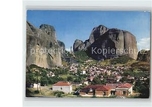 Postkarte Carte Postale Meteora Castraki