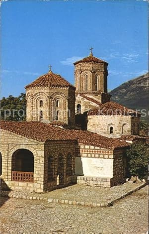 Postkarte Carte Postale Ohrid Kloster Naum