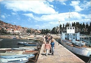 Postkarte Carte Postale Ohrid Hafen
