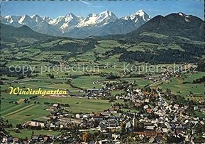 Postkarte Carte Postale Windischgarsten Fliegeraufnahme mit Totem Gebirge