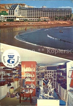 Immagine del venditore per Postkarte Carte Postale Playa de San Augustin Gran Canaria Hotel Don Gregory Boutique venduto da Versandhandel Boeger