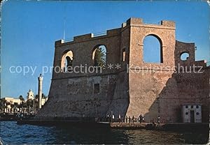 Postkarte Carte Postale Tripoli Libyen Schloss
