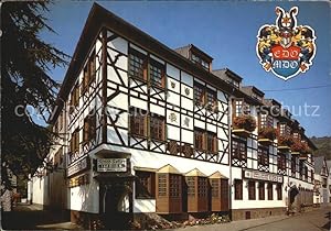 Bild des Verkufers fr Postkarte Carte Postale Gondorf Mosel Mosella Tanz Burg Ritter Keller zum Verkauf von Versandhandel Boeger