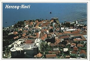 Postkarte Carte Postale Hercegnovi Fliegeraufnahme