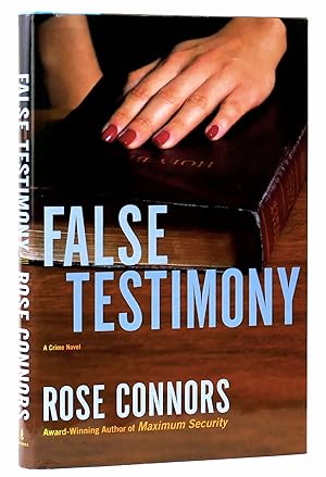 Imagen del vendedor de False Testimony: A Crime Novel a la venta por Black Falcon Books