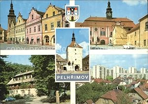 Postkarte Carte Postale Pelhrimov Pilgram