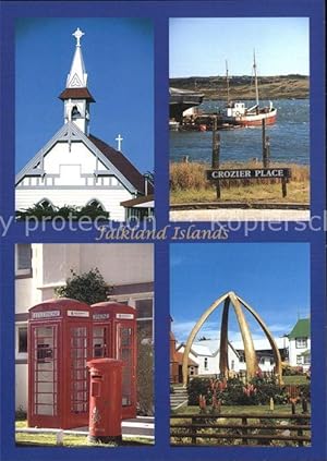 Postkarte Carte Postale Christ Church Penelope Whale Bone Arch