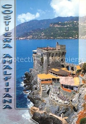 Bild des Verkufers fr Postkarte Carte Postale Maiori Torre Aragonese sulla scogliera Costiera Amalfitana zum Verkauf von Versandhandel Boeger