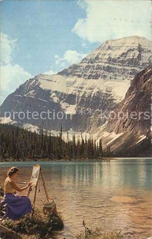 Imagen del vendedor de Postkarte Carte Postale Alberta Mount Edith Cavell a la venta por Versandhandel Boeger